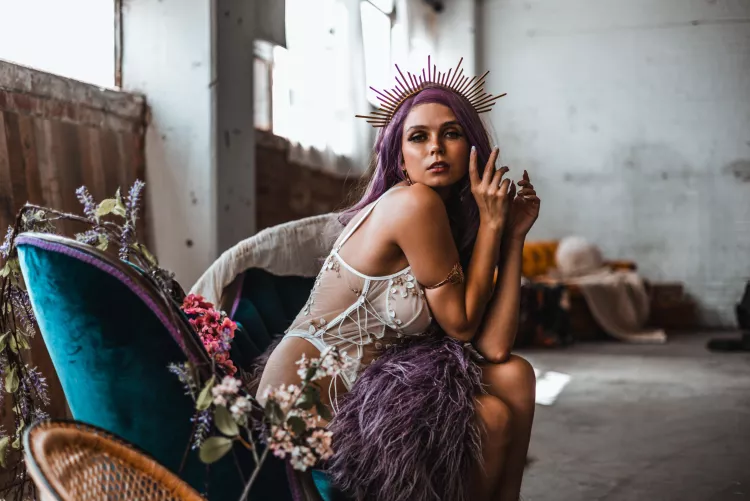 Looking dazzling in white by OcfPhotographer