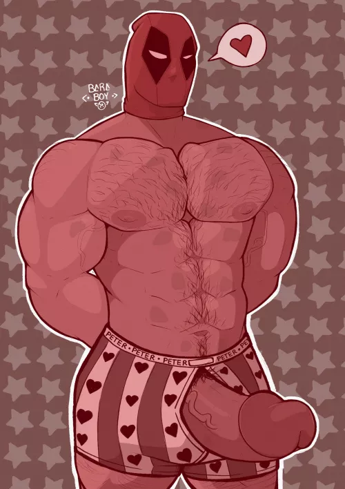 Lovely DeadPool [Artist:Me] by PuFeRSMASH