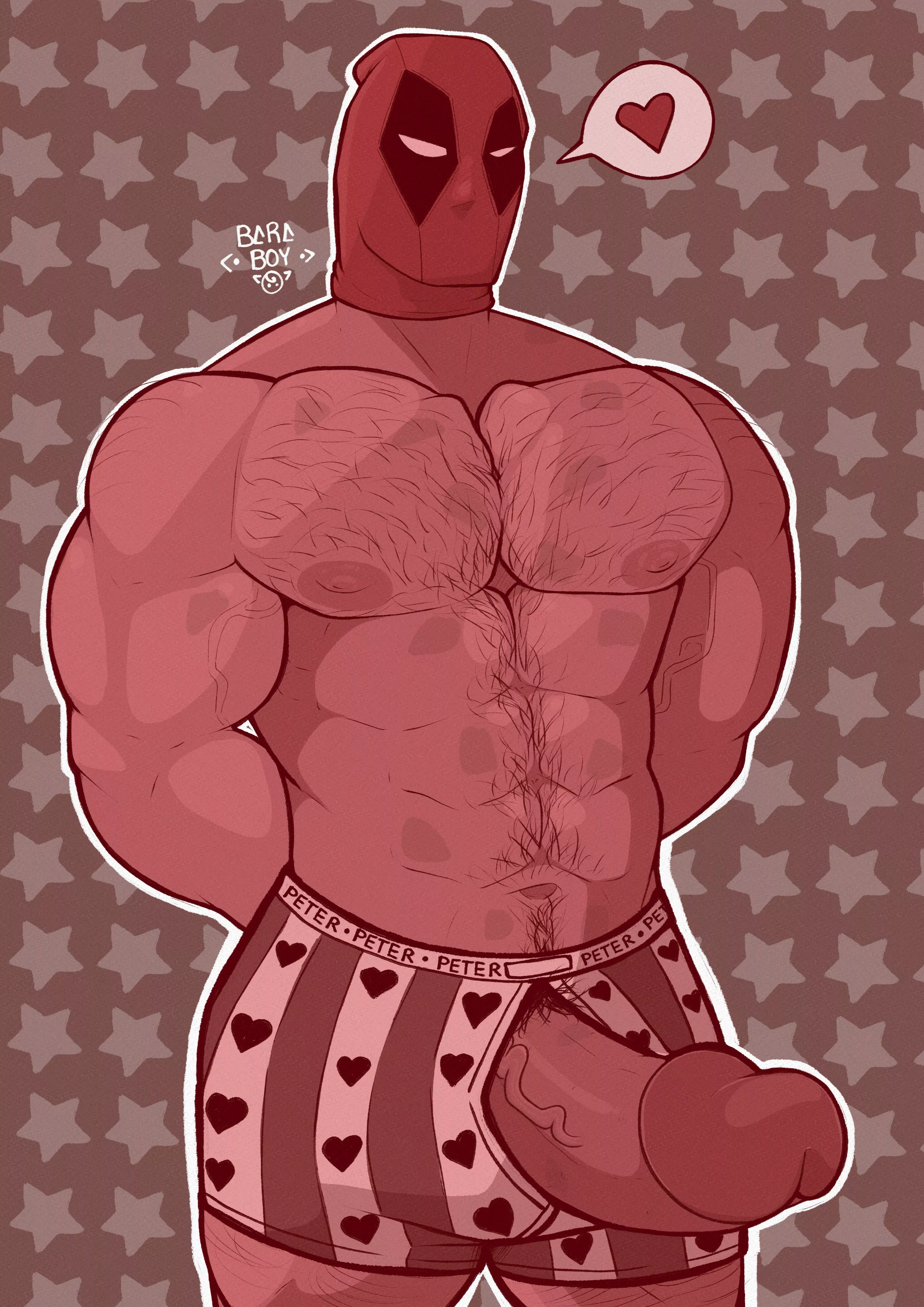 Lovely DeadPool [Artist:Me] posted by PuFeRSMASH