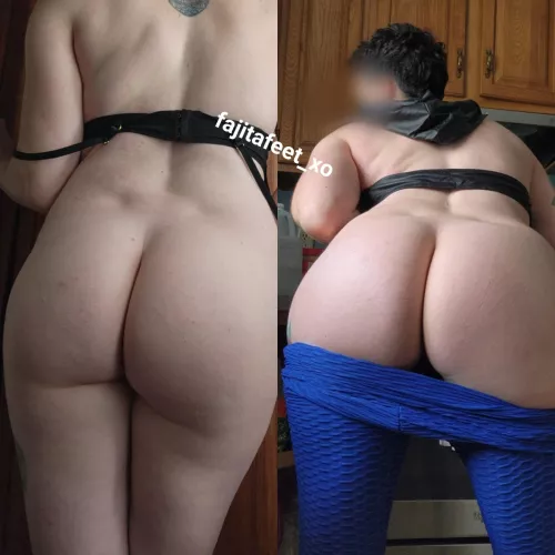 My dimples are cute even when I'm bent over for you by Fajitafeet_xo