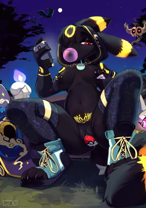 Now thats how you store pokeballs[F](cocoline) by DeifyDeath97