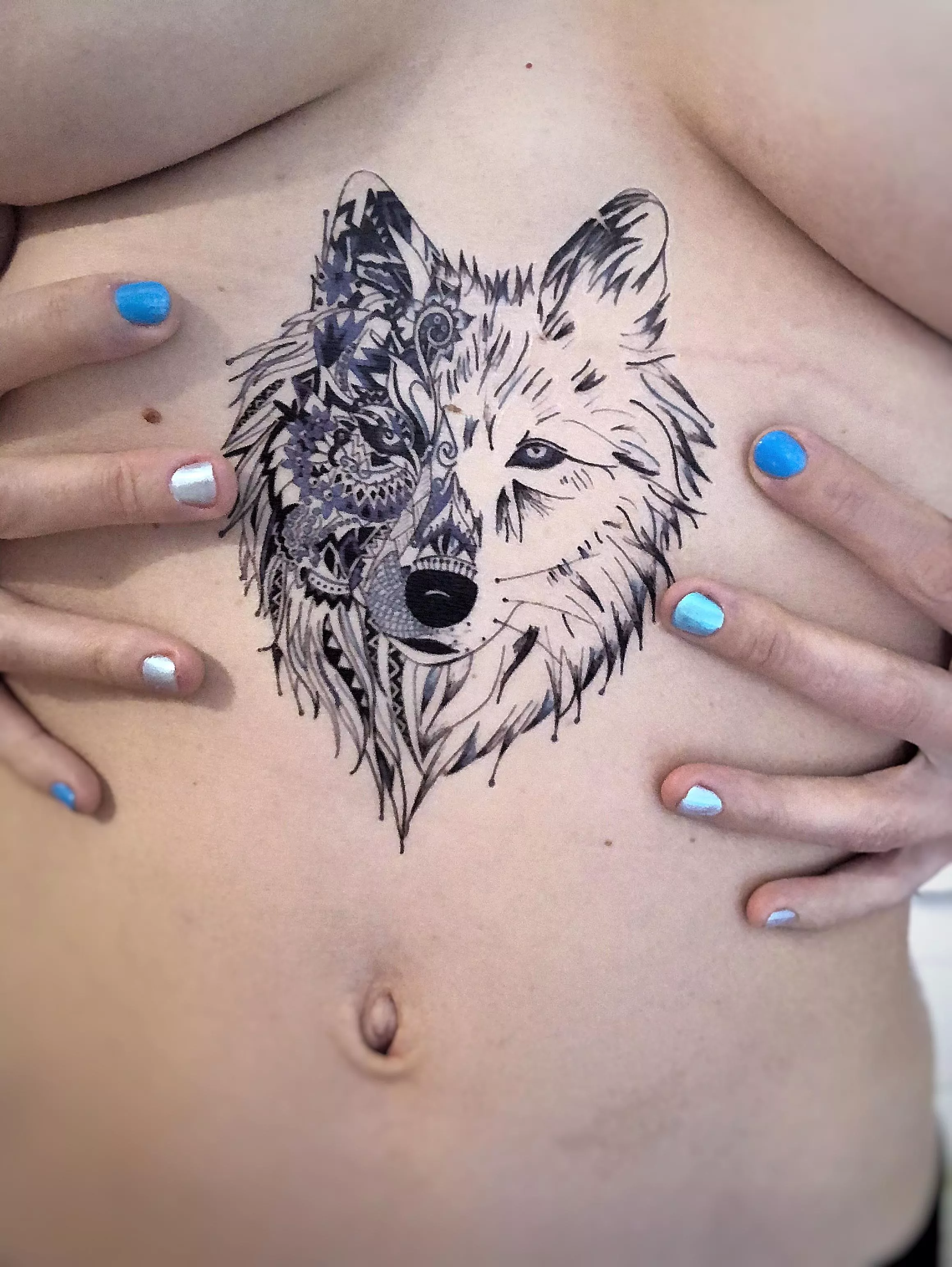 Once in a blue moon.. posted by Nerdbird_OF