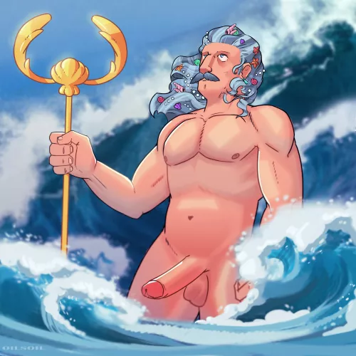 Poseidon (by oilsoil ) by Oilsoi