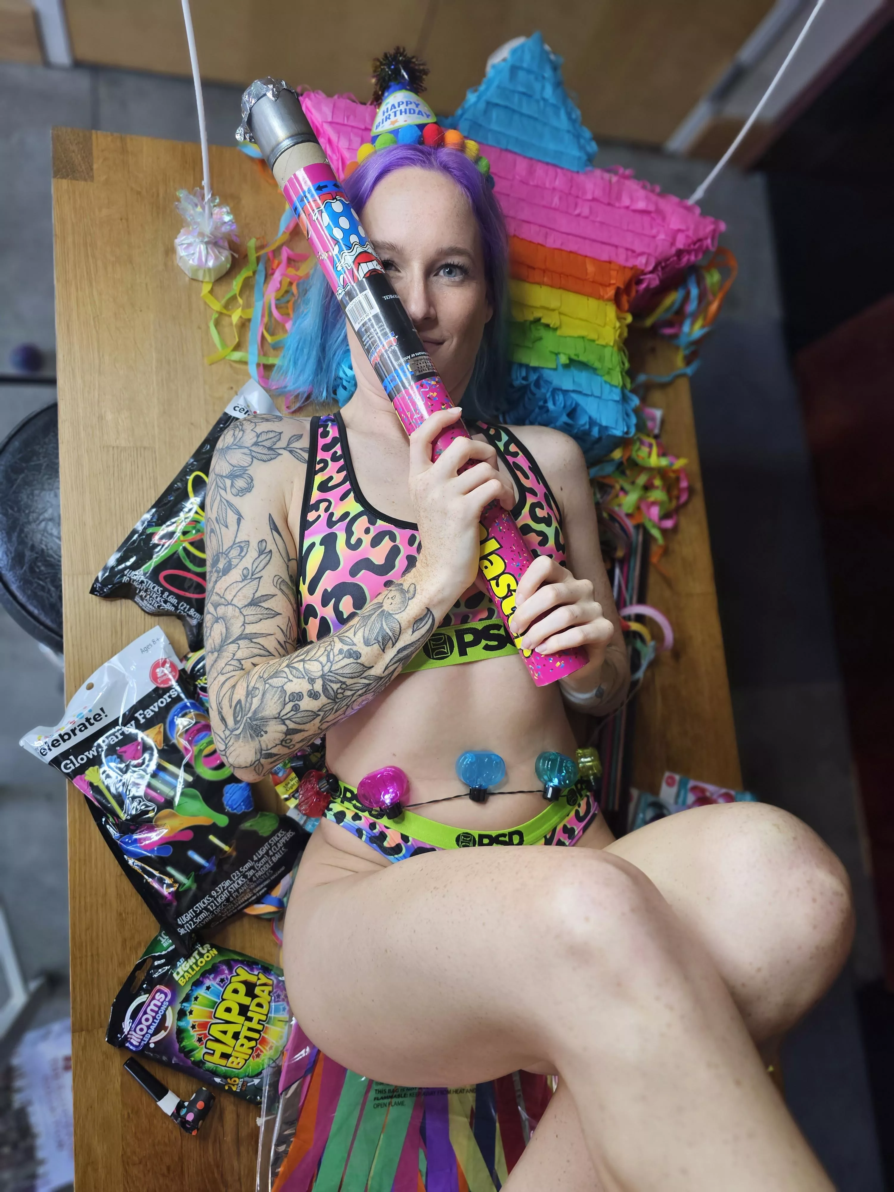 Purple Haired Birthday Slut posted by _MyLittlePanda_