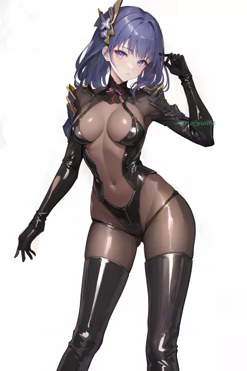 Raiden [Genshin Impact] by CheetahSperm18