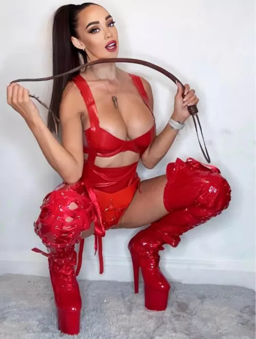 Spicy boots by LatexTemptress_