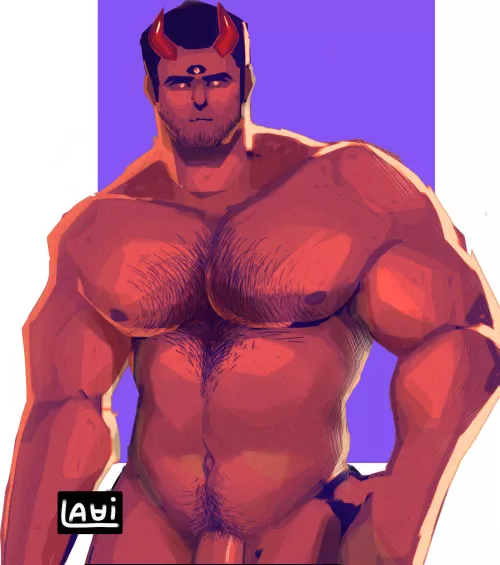 The Demon 😈 (@Mi_Lauv on Twitter/X) by Lauvi_i