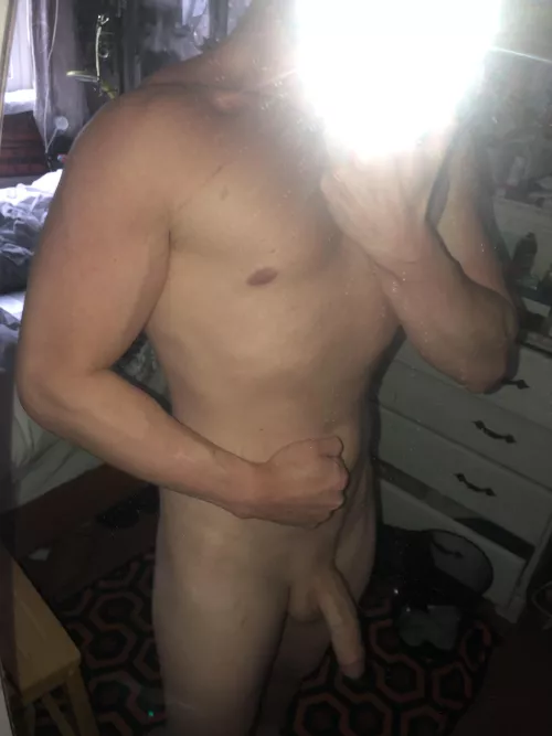 Went hard at the gym, now need a good cleaning off😂 by _MikeTheMan