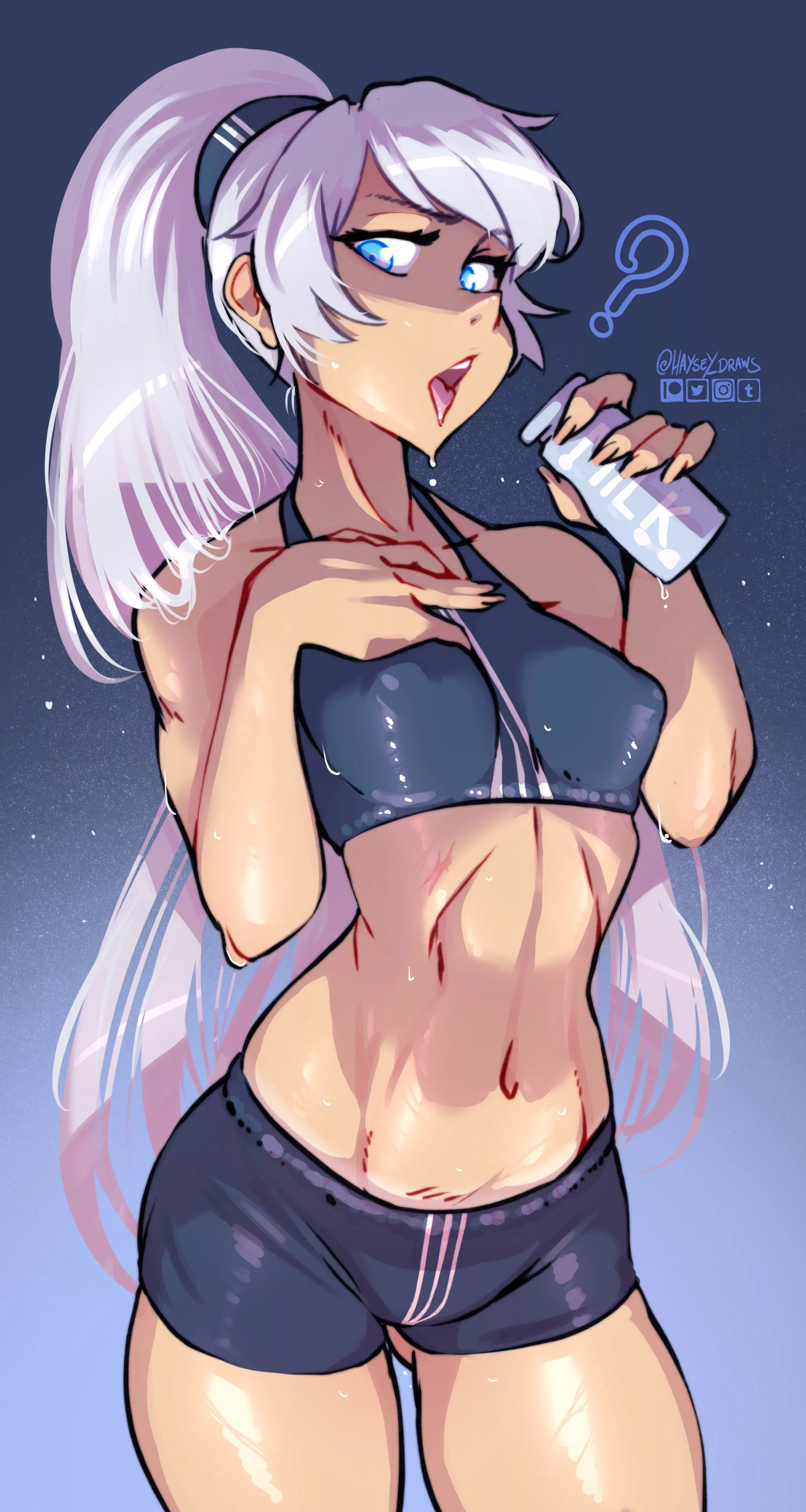 Work Out Weiss (@haysey_draws) posted by MonkApprehensive4624