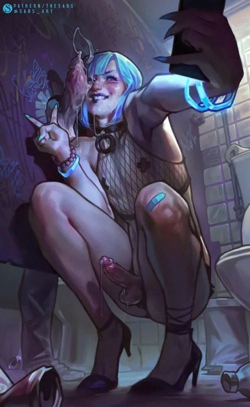 Would you mind if I do this for with your dick in glory hole? by UwUNewTrap