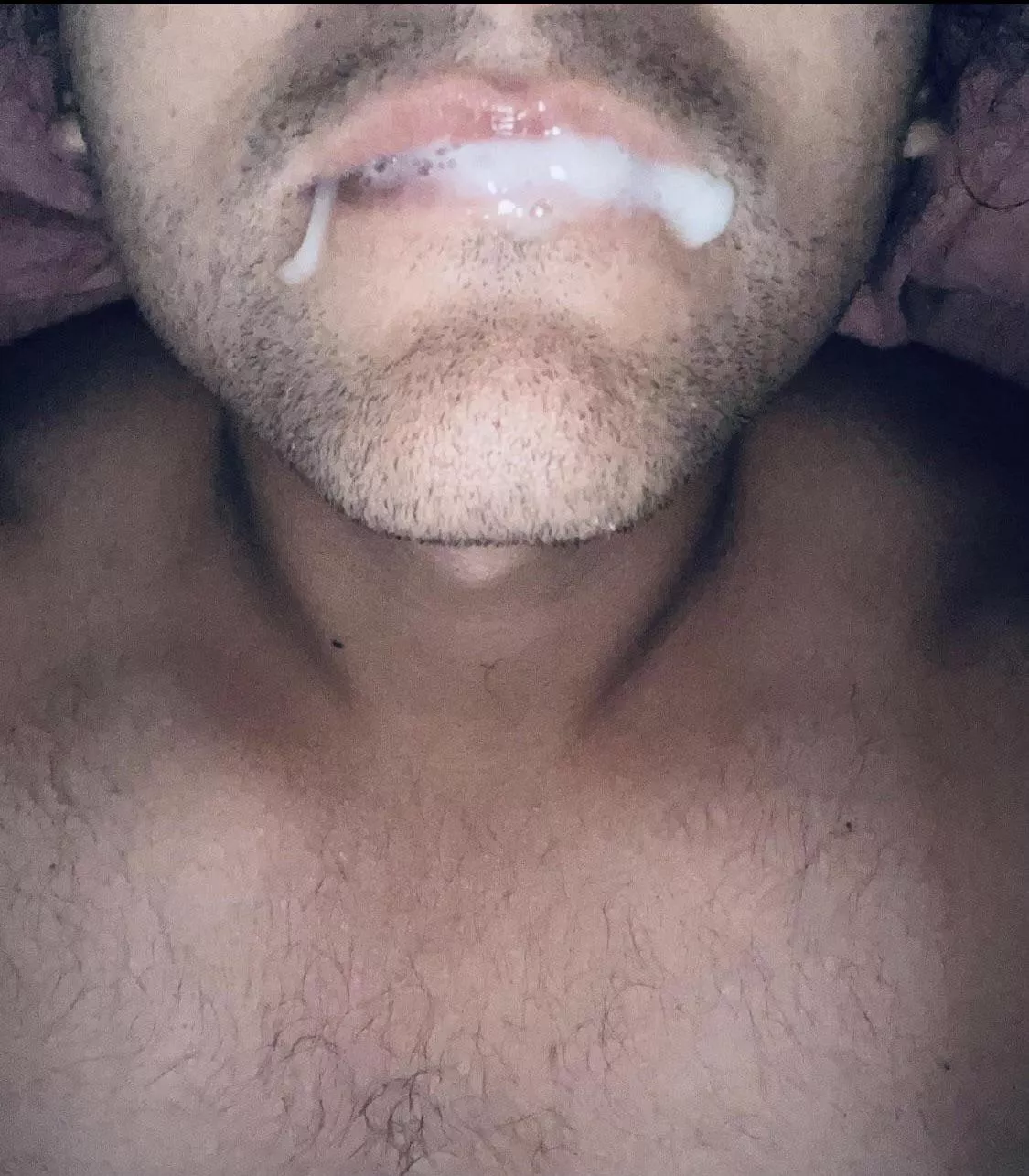 (29) It was my roommates bday today and I forgot to get him a gift so I had to do him a favor instead. Do you think he forgave me? posted by squeezingyou