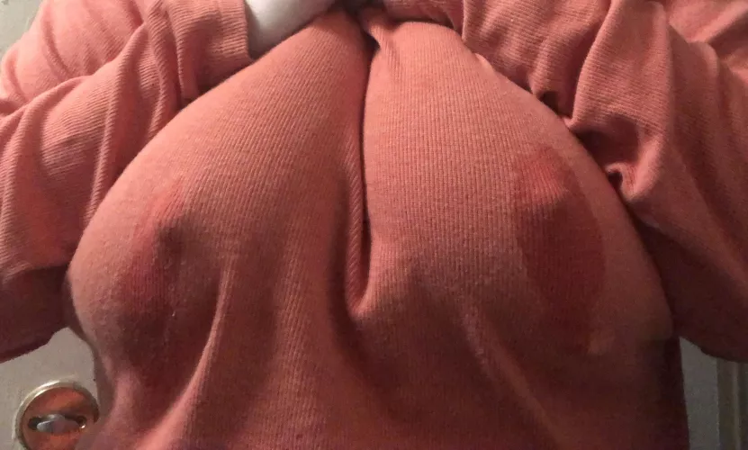 Already leaked through my shirt before my work shift by Nerdygirl100