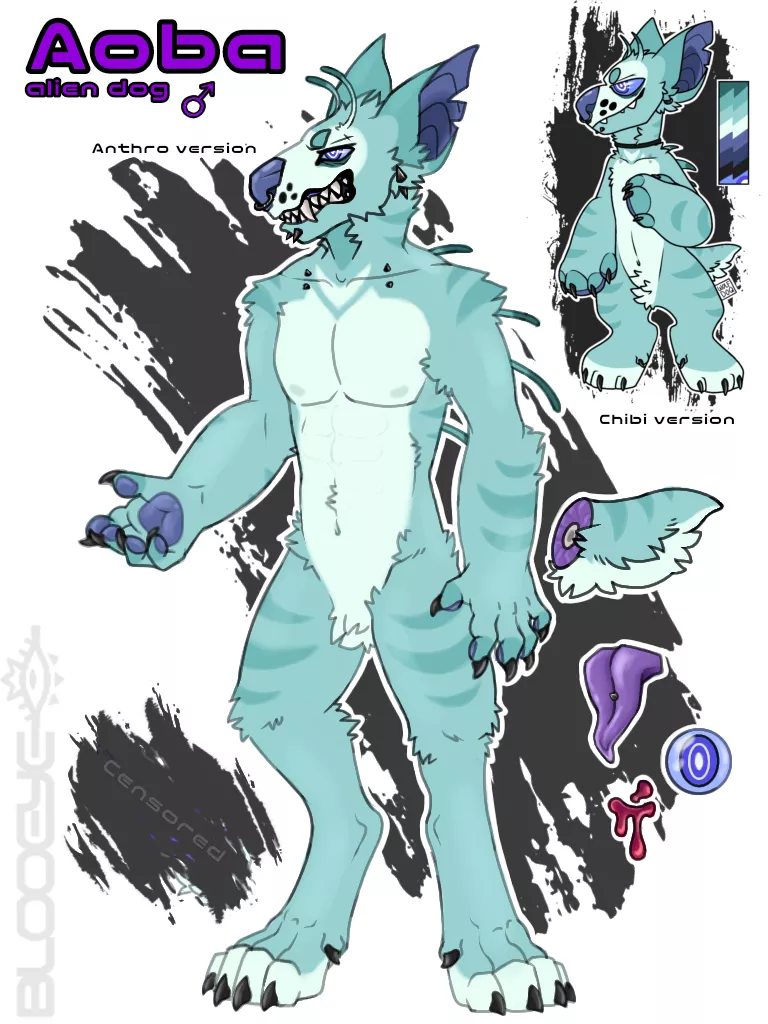 Aoba's new ref posted by PrinceBloo
