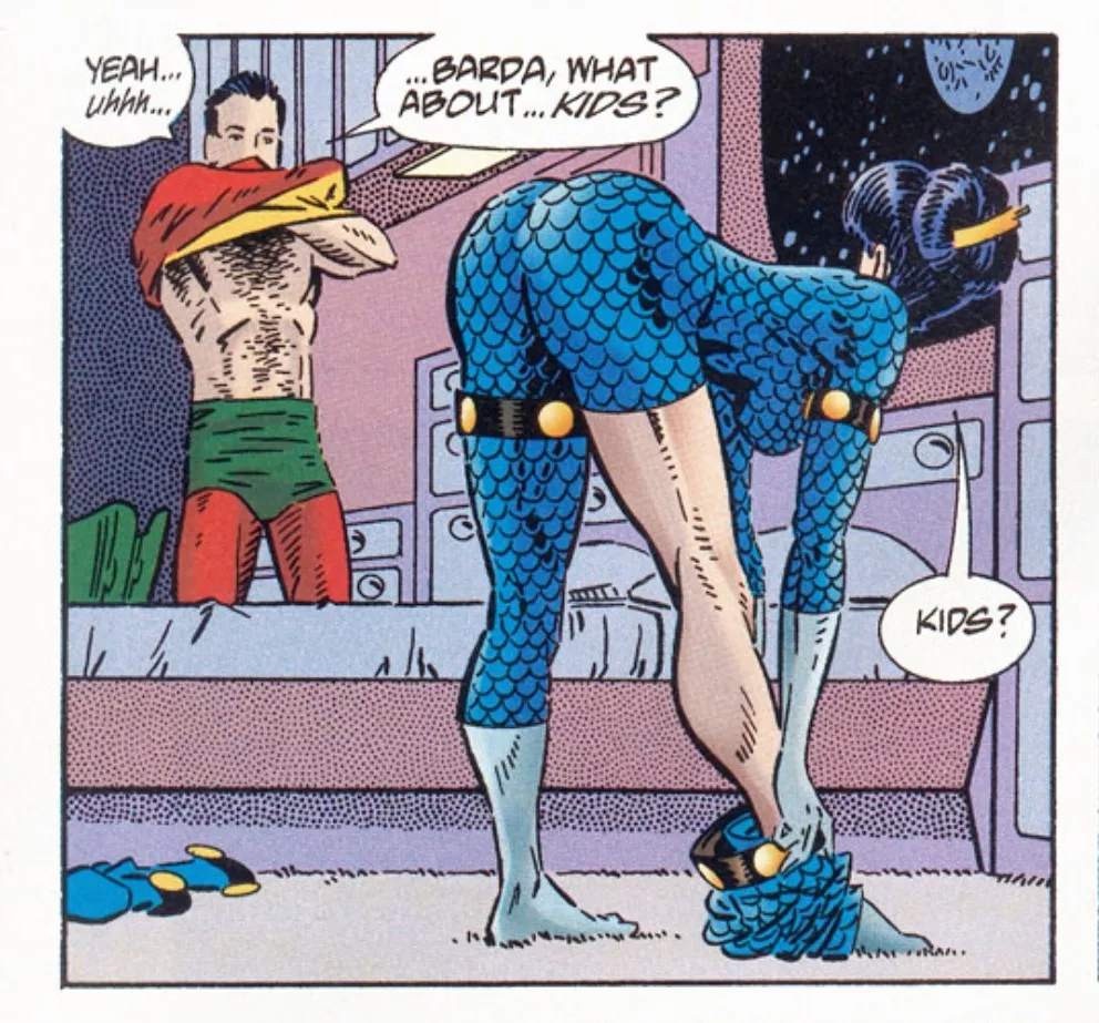 Barda's Backside [Mister Miracle (1996) #5] posted by milord8440