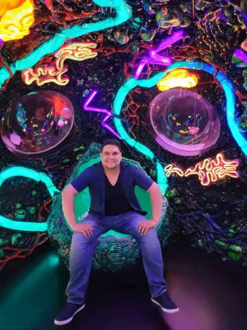 Gaming at MeowWolf Denver by Un-mexicano