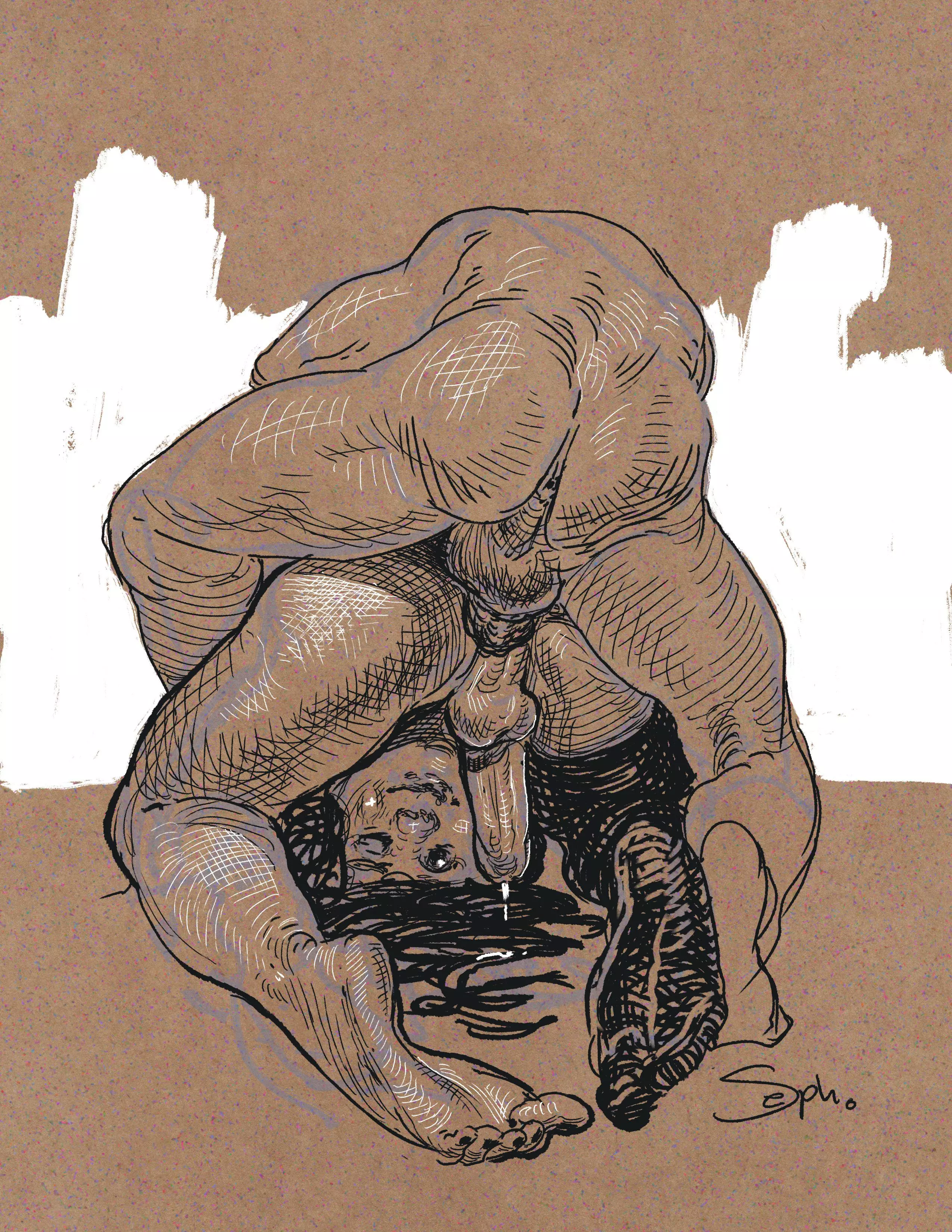 Getting smashed 😮‍💨 (original content) posted by maxwell-stoneart