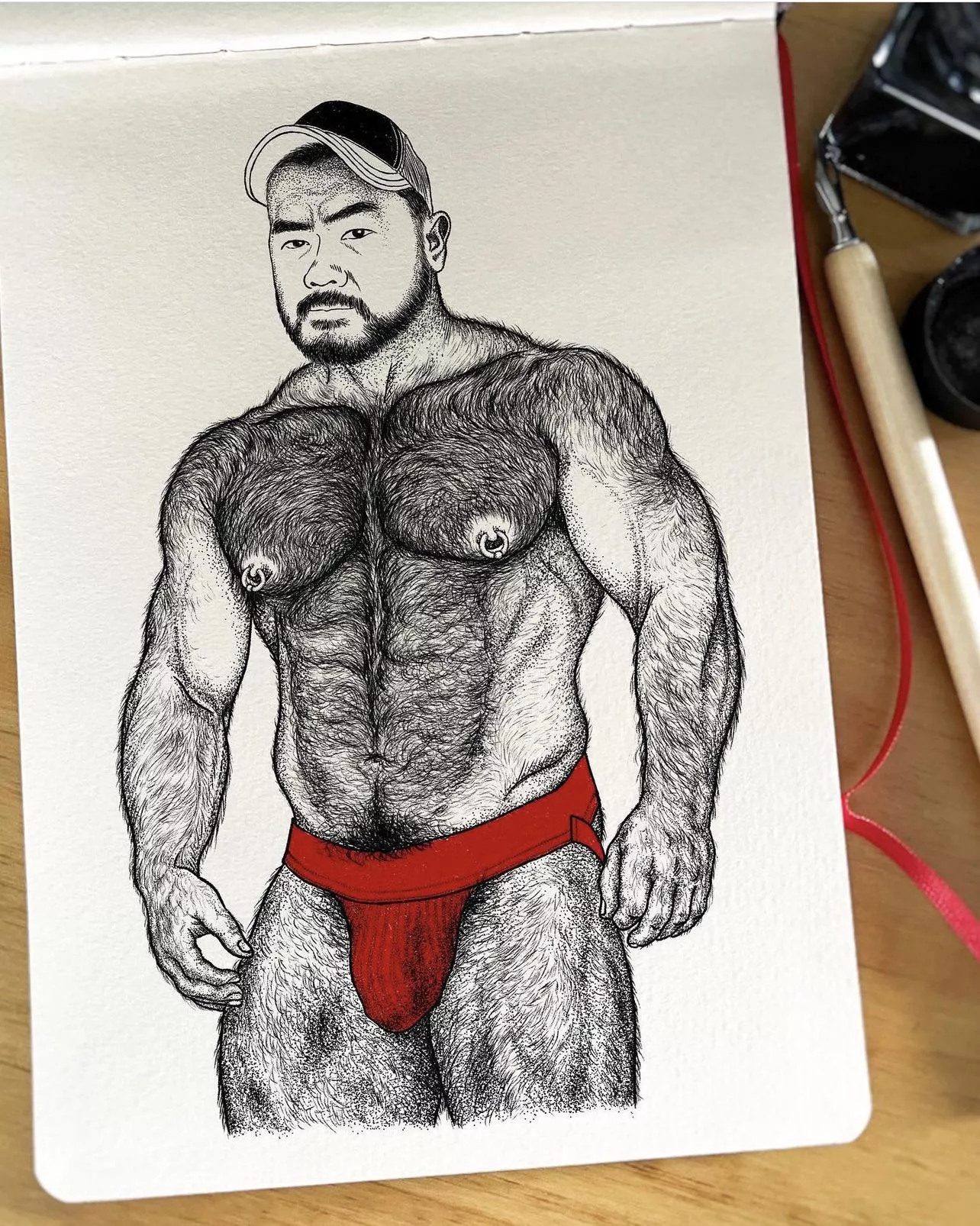 Hairy bear asian posted by Theszao