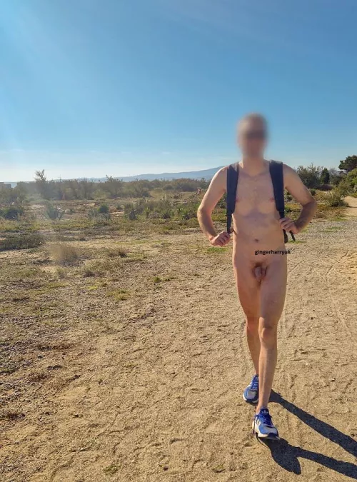 Hiking to the beach! by fuckoffwithnormal