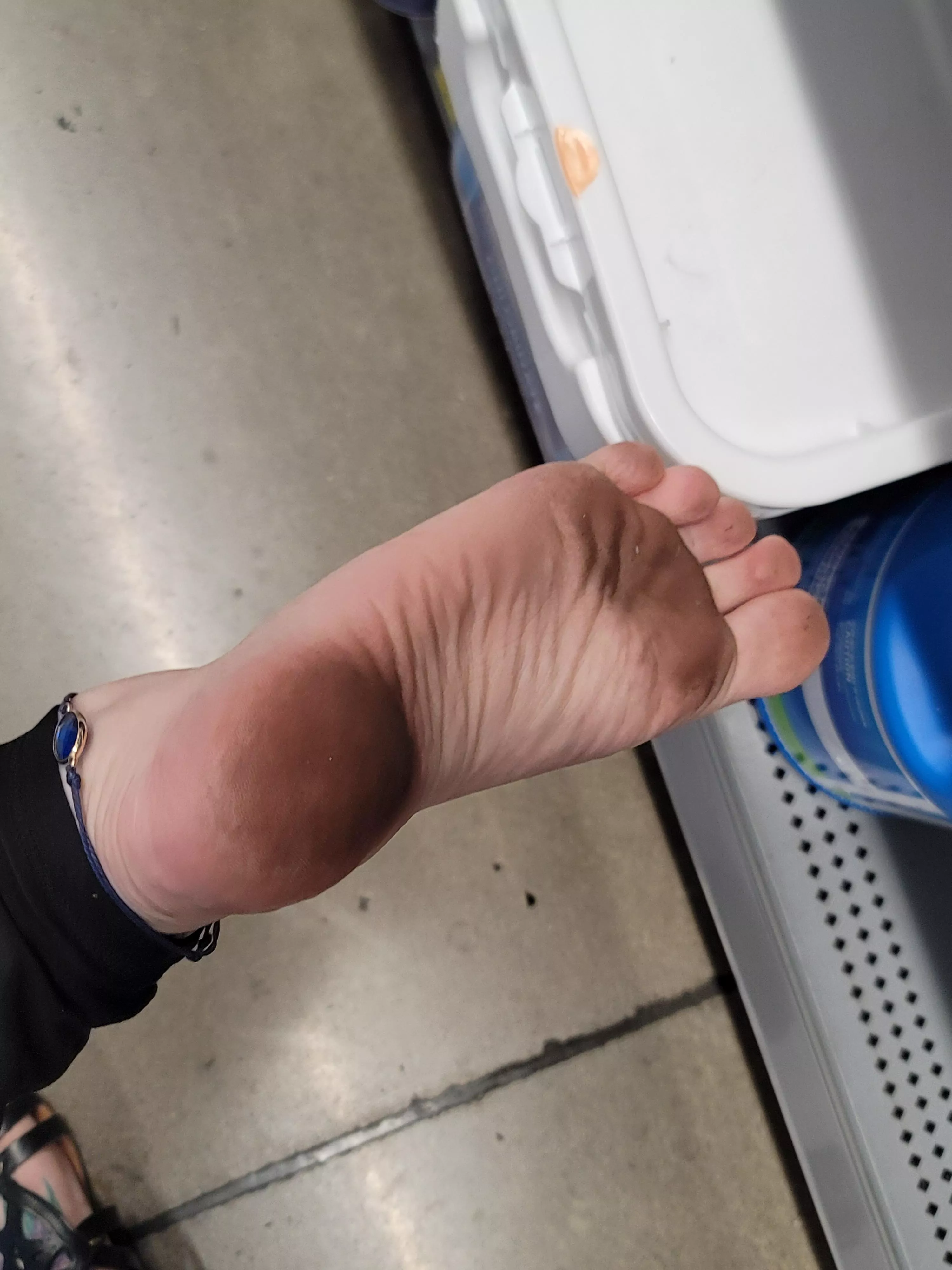 How do we feel about public, dirty, soles? posted by The-Electric-Sky