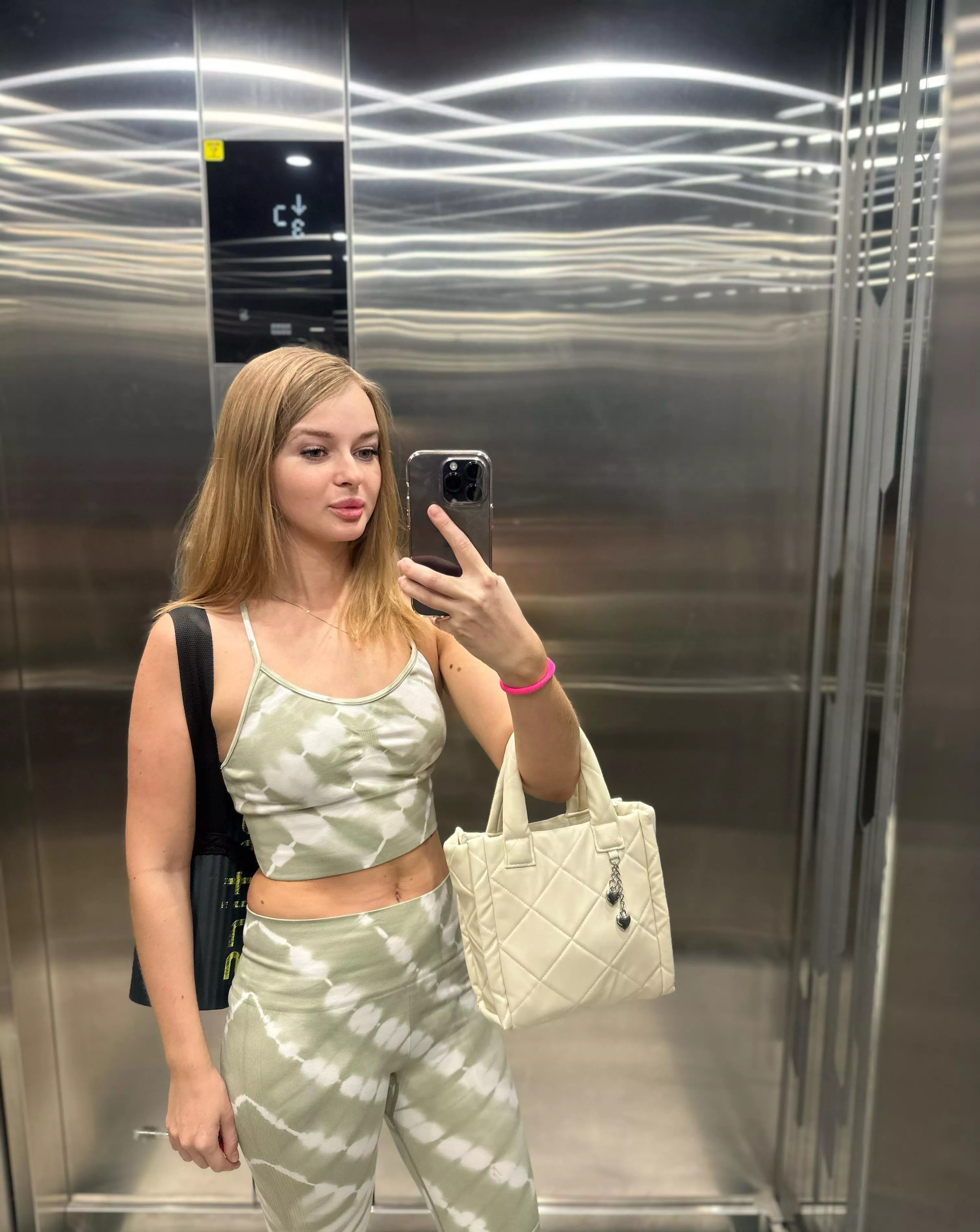 it's perfect when the crop top matches the shorts posted by LaylaVav