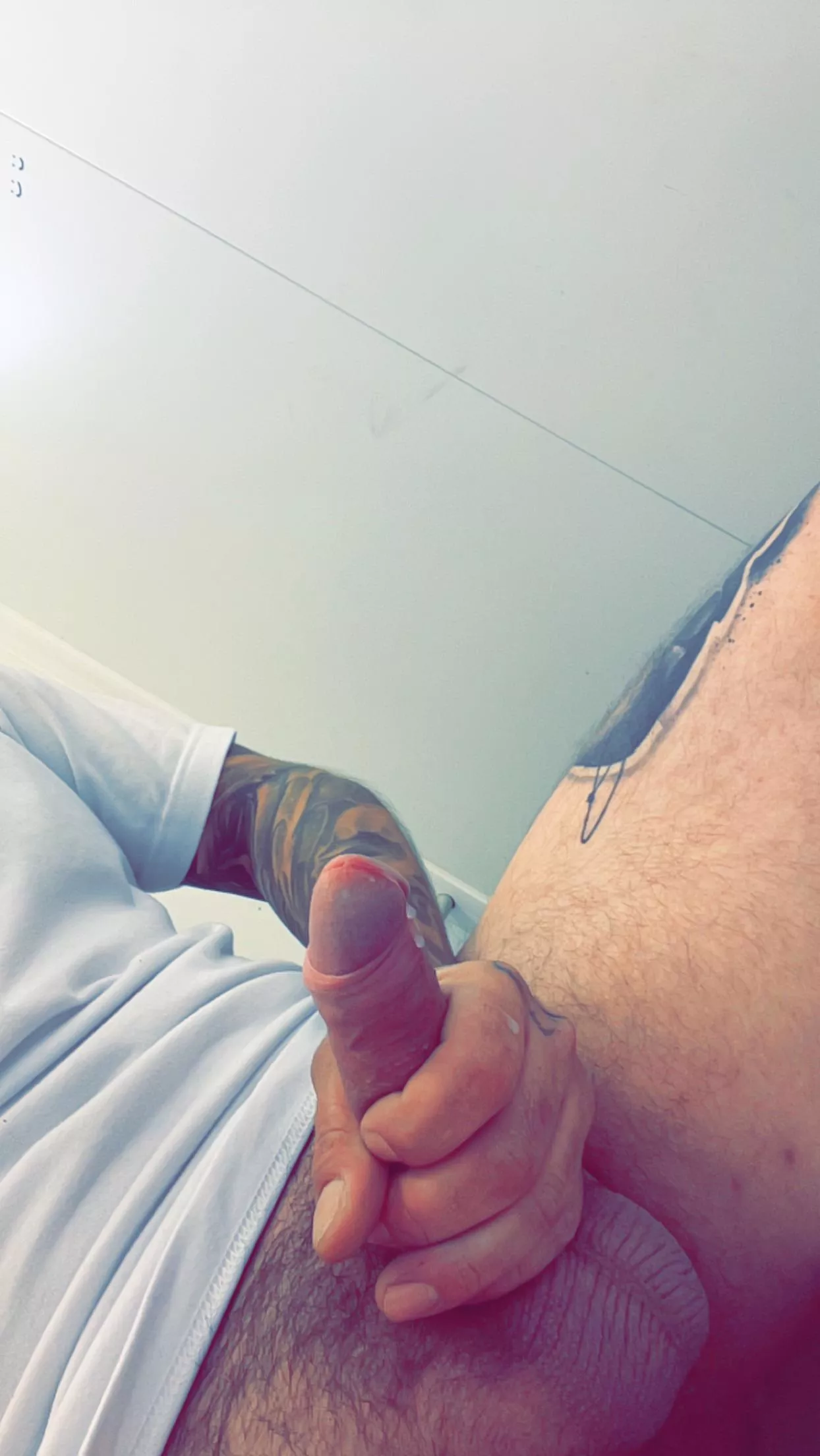Just a little pre cum posted by scotty6000