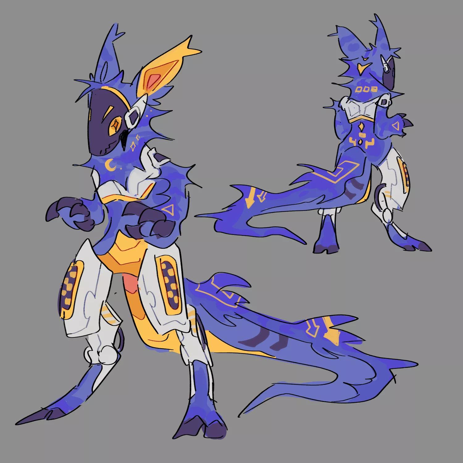 my first protogen design! it was for an adopt :) posted by tulanqqq