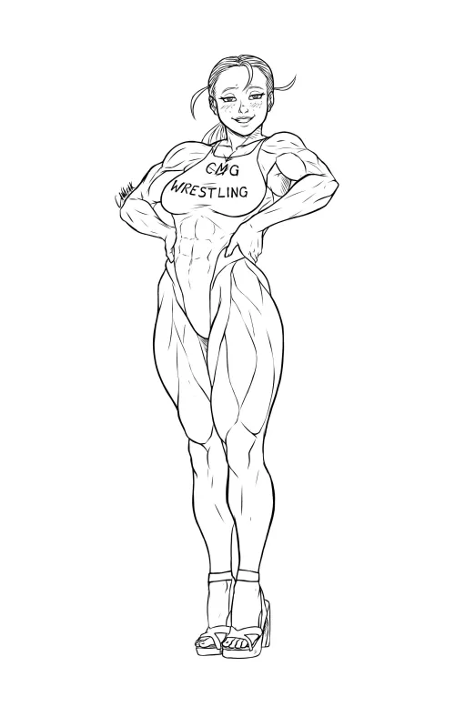 Posed Muscle (@thekandfaktory) [@CGjim] by TheTMoneyMan