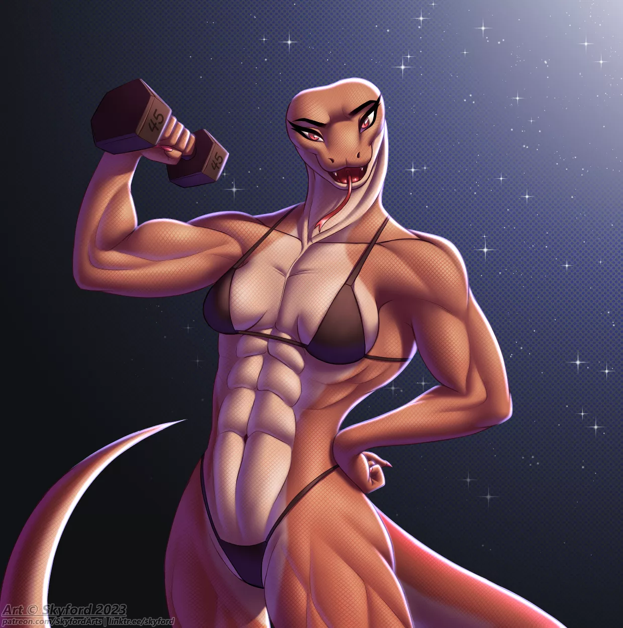 [Q] Izibel, gift for Anna Klava [Art by me @Skyford_Arts] posted by Skyford_Arts