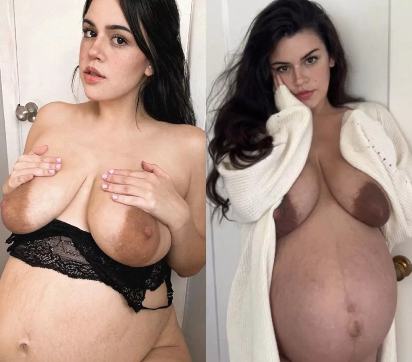 Rate my pregnant mommy body? posted by Cpab91