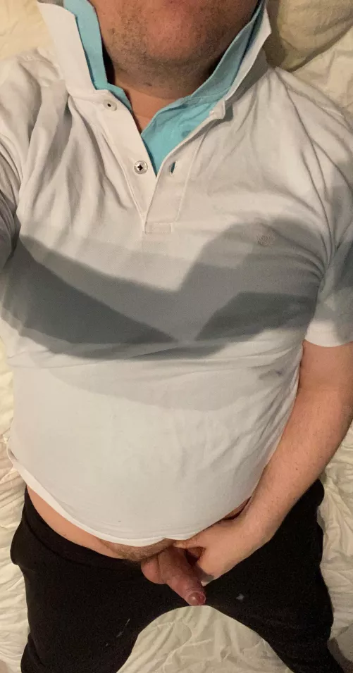 Scally cub feeling horny in his polos ;) by BoyChubtastic