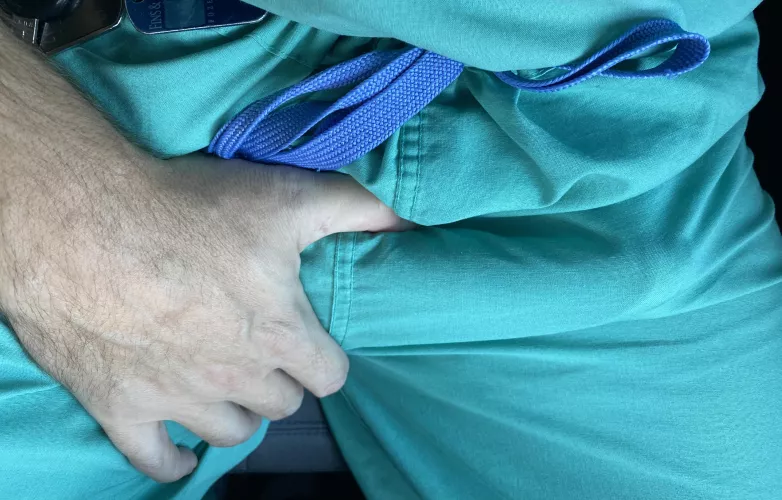 Scrubs count as a uniform? by bigDinpanties