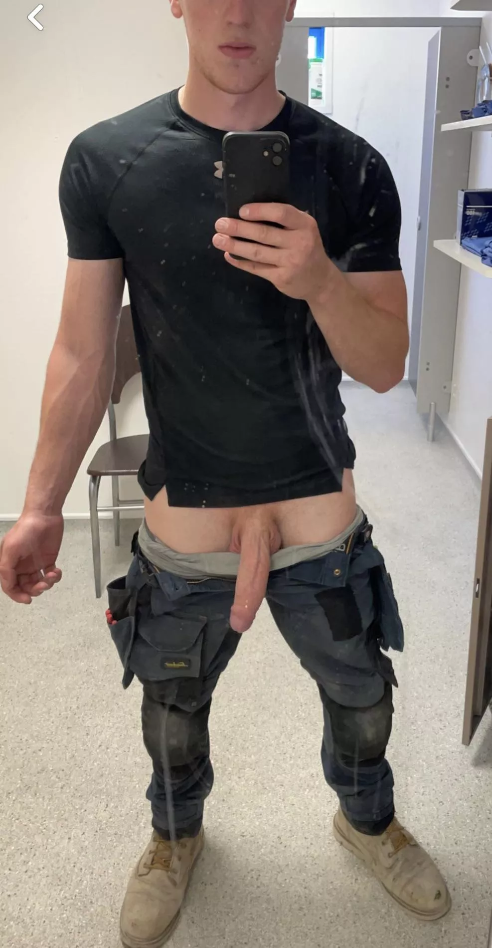 The mirror might be dirty but so am I👀👀 posted by nb9119