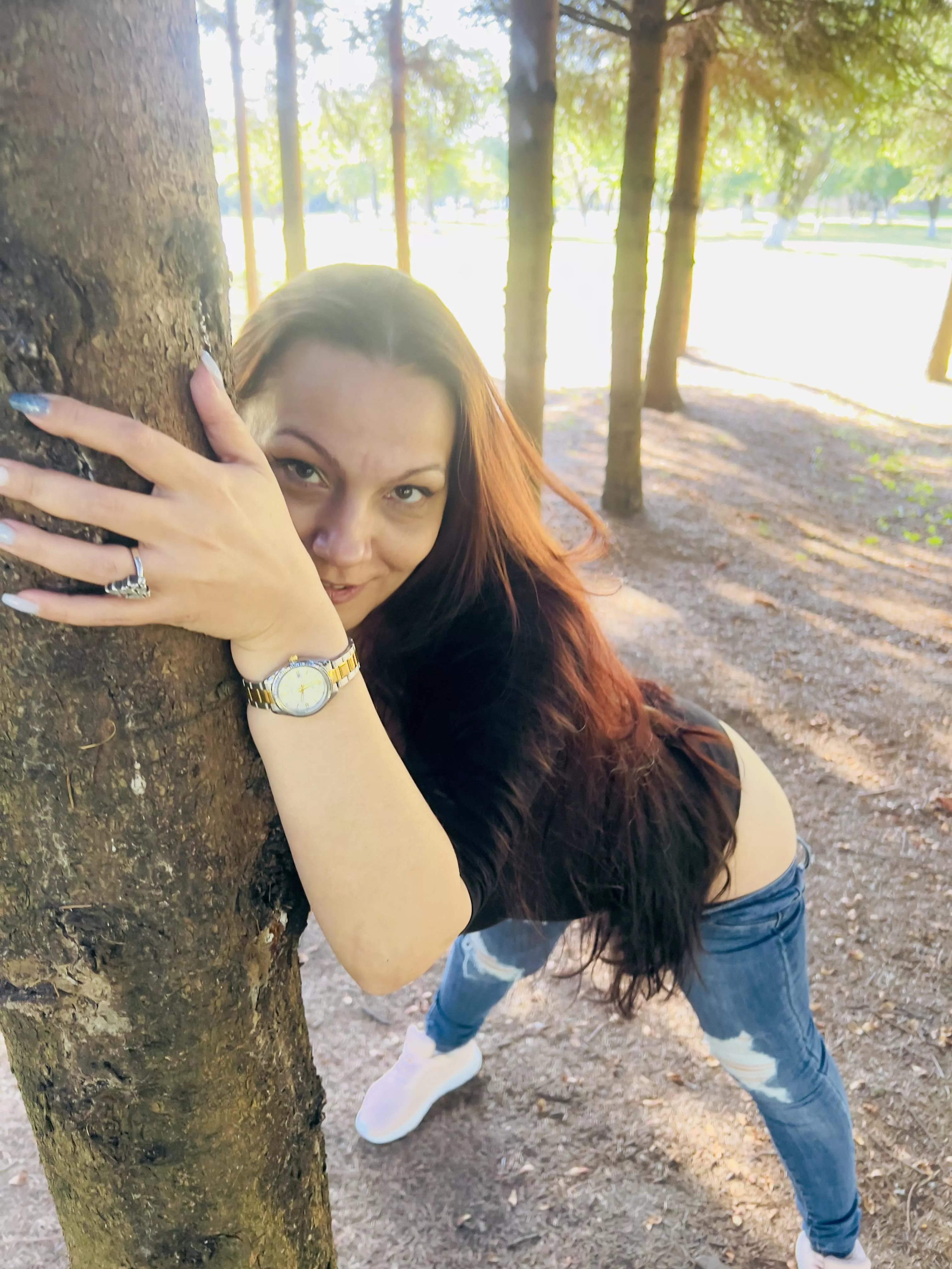 Waiting for you to get behind me posted by BettyVespoli