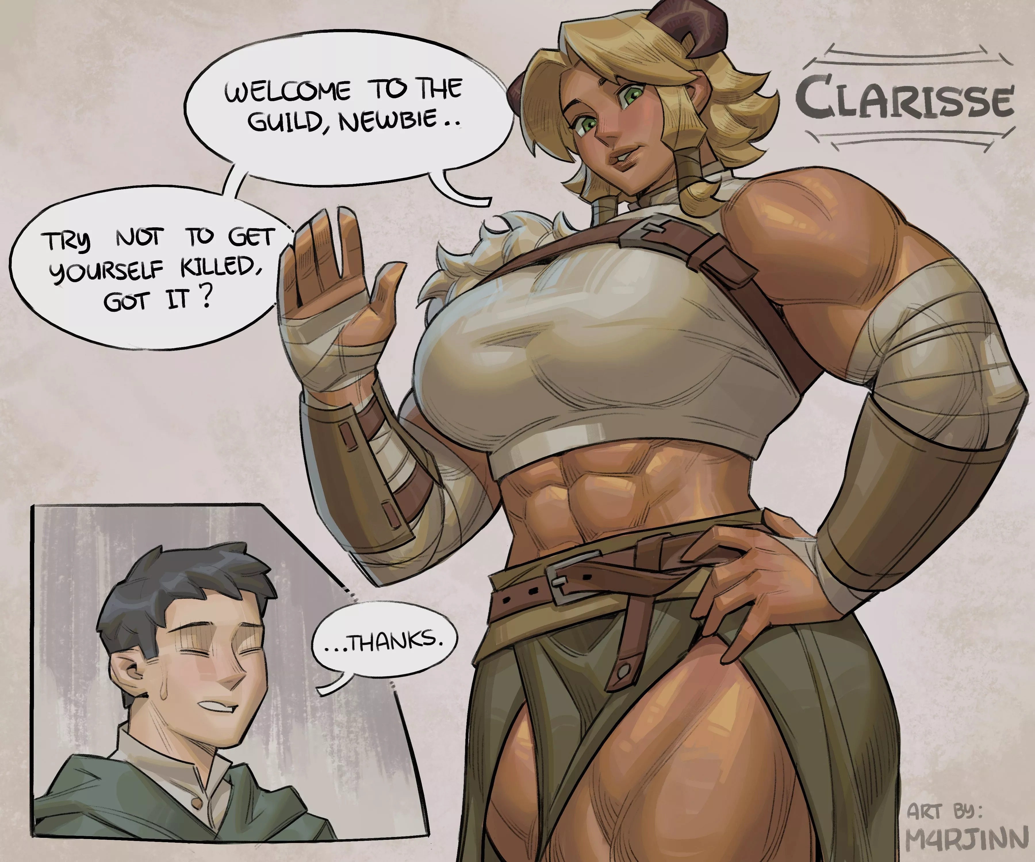 WELCOME TO THE GUILD (@m4rjinn) posted by TheTMoneyMan