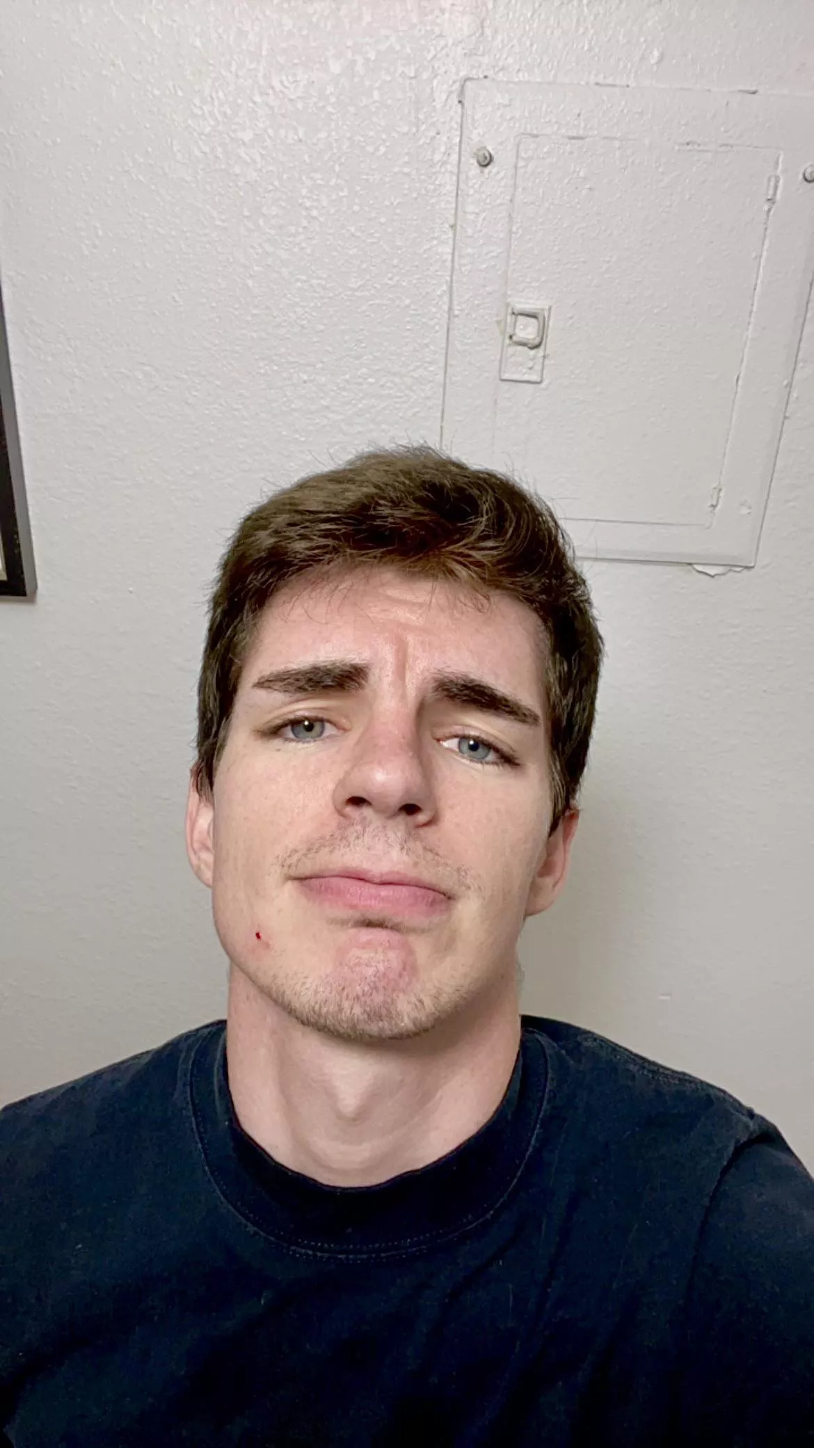 Went to kiss my cat and she scratched me🤕 posted by Jove1221