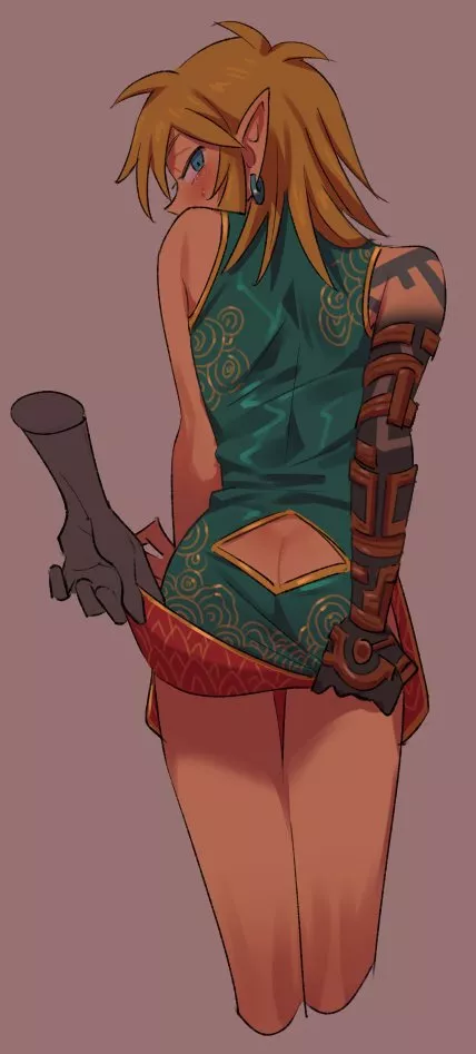 A cute Link being harassed (kokekokeimo) [the legend of zelda] posted by Ok-Damage-7522