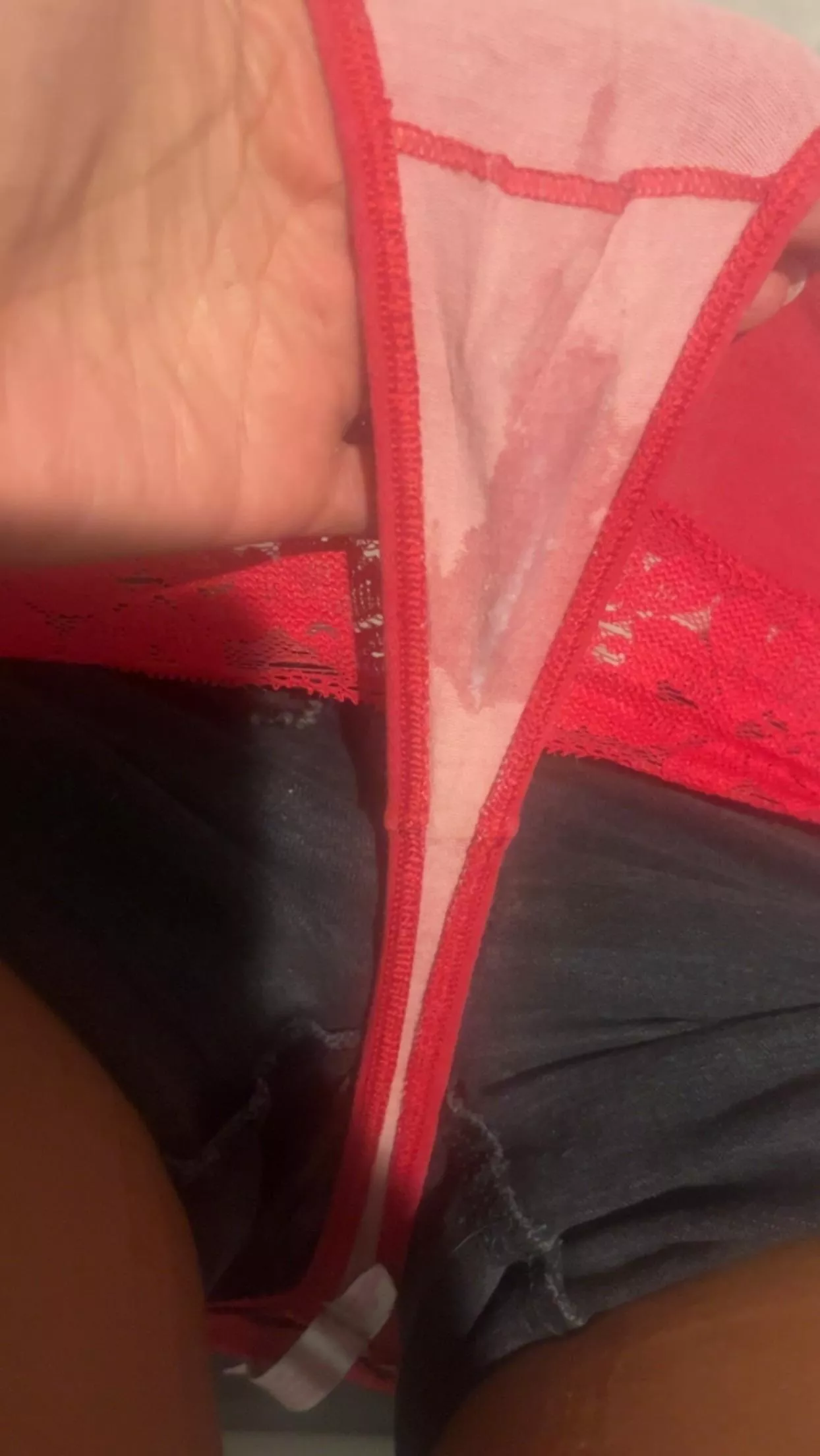 Follow up on the sweaty panties posted by afiqdaniel7