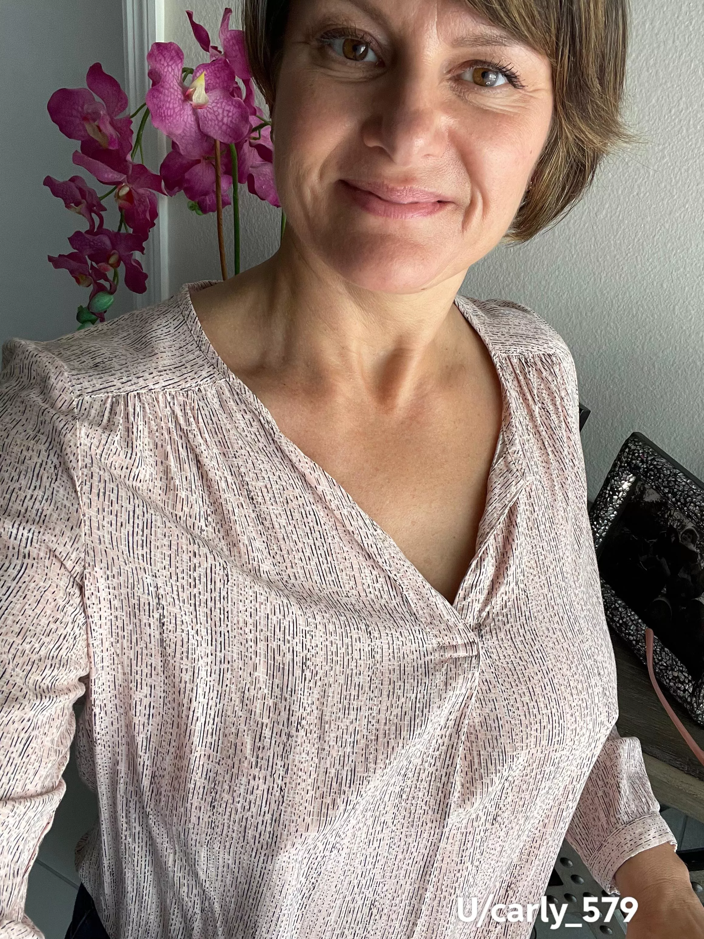 I love the feel of my soft cotton shirt against my braless nipples. posted by Carly_579