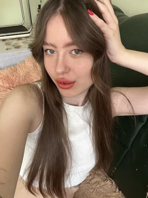 I'm a small girl with small boobs. Do you like those? 😈 by Yummy_Strawberry_535