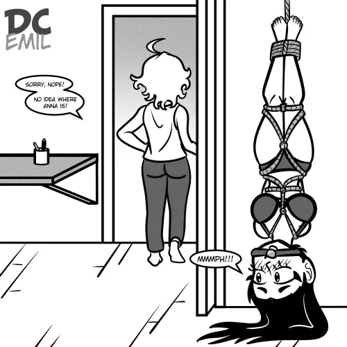 In the Closet (DCEmil Art) (OC) by TheDemonChief