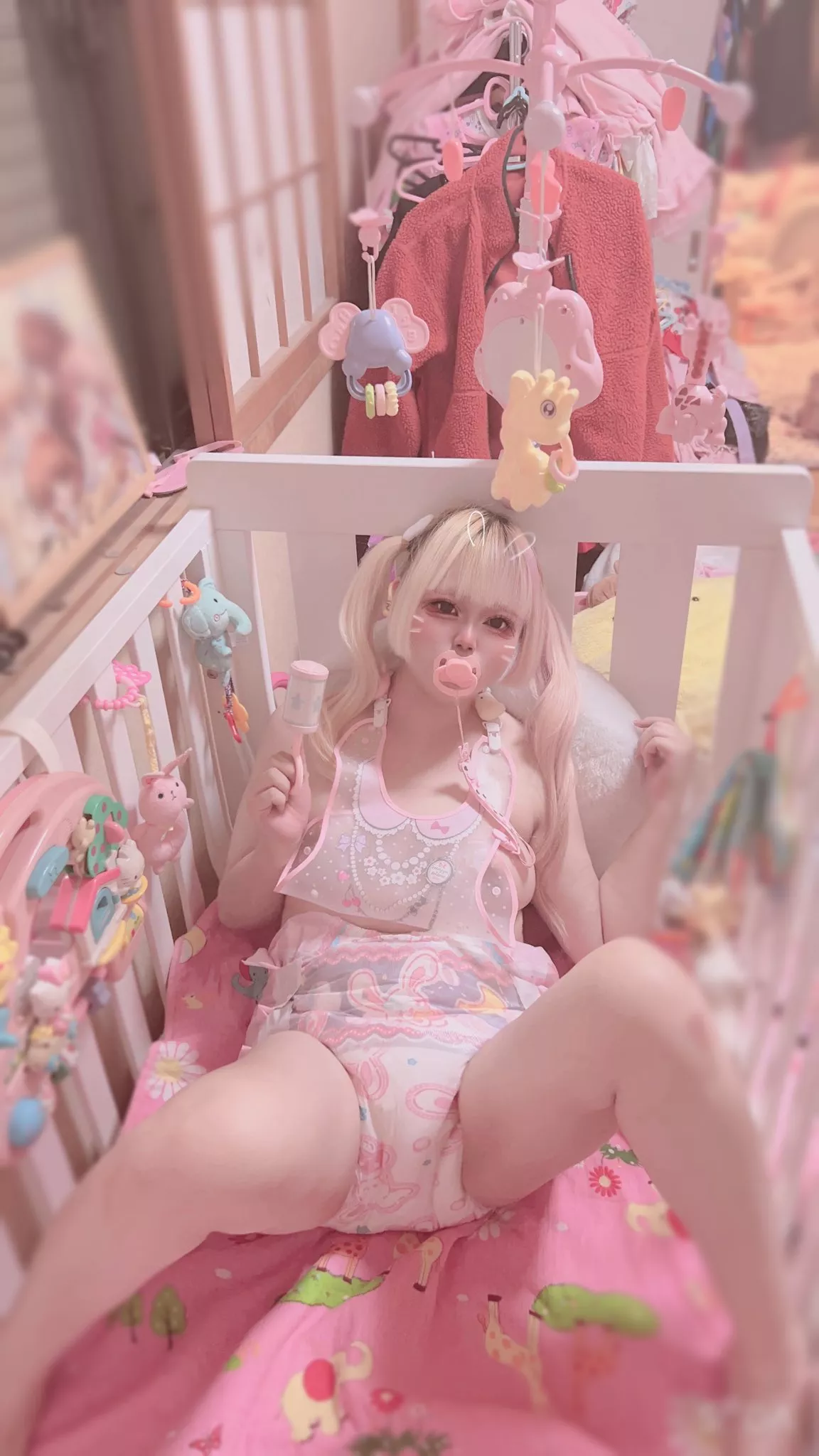 Is this an adult crib? It looks like the perfect size, where to get one? posted by curious_crinkles