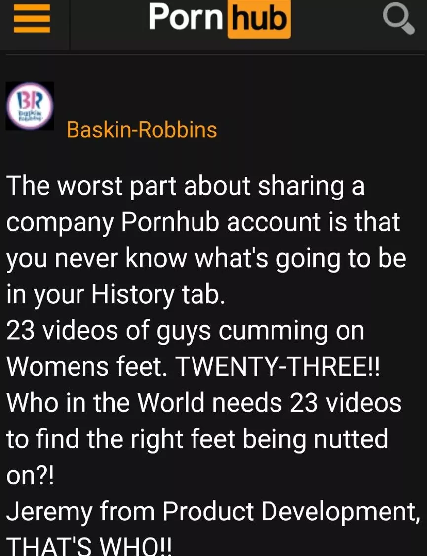 Jeremy deserves a raise posted by heavyWindsock64