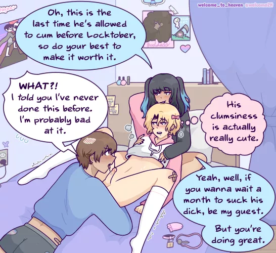 Learning to suck dick is really a mouth-on experience 😋 [OC] by Welcome_To_heaven