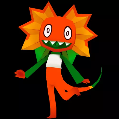 lowpoly lizard (by me) by zxc6713