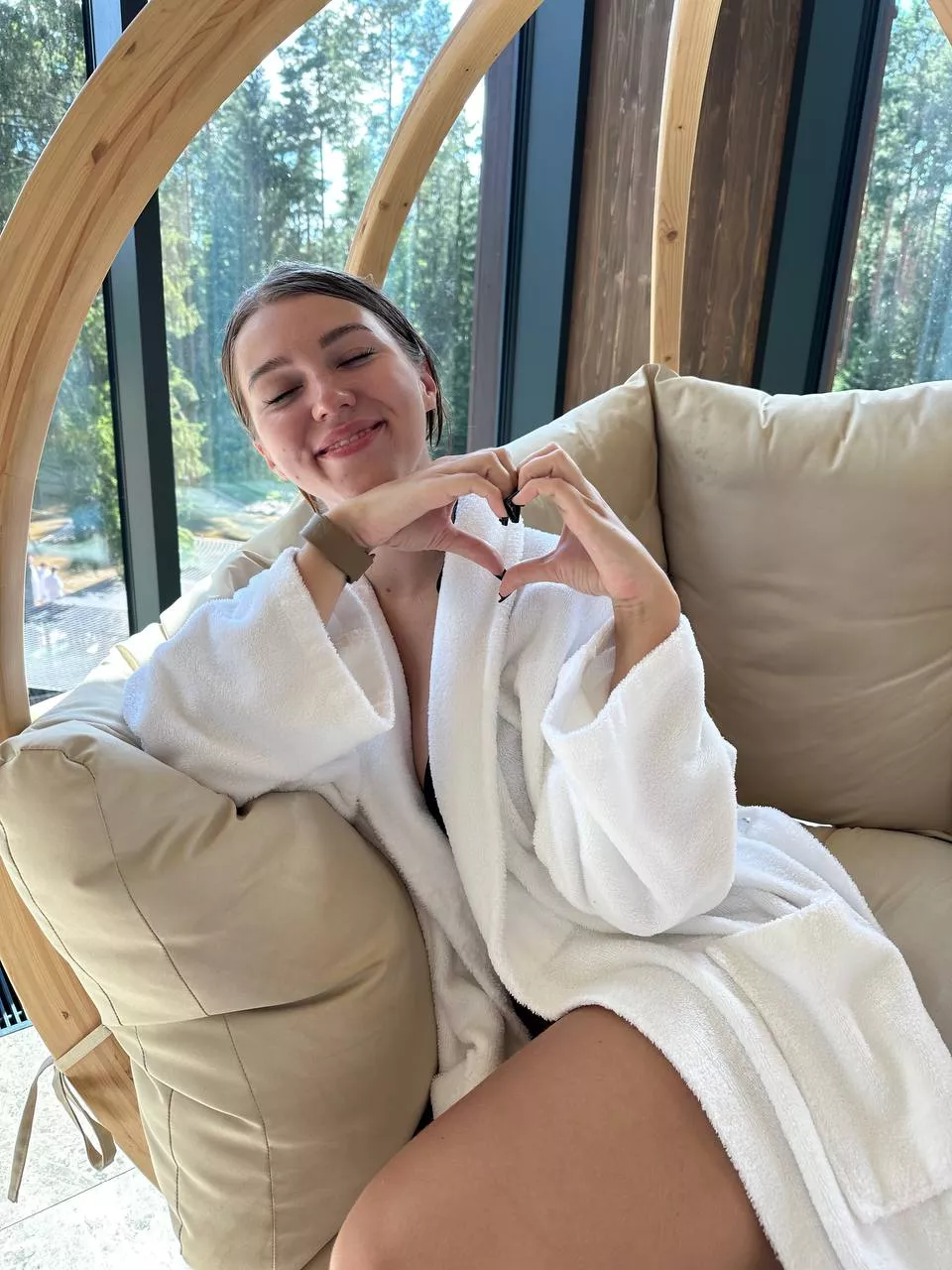 morning smile posted by strungdelorme