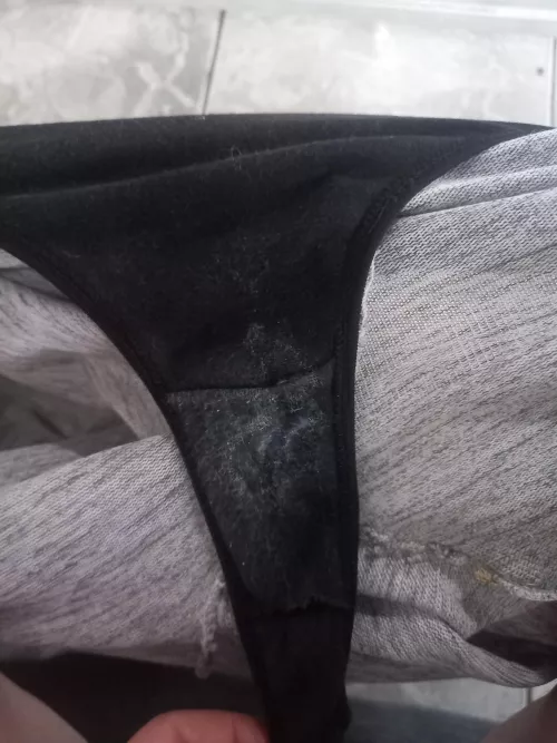 my thong throughout the day... by Larabitdemn23