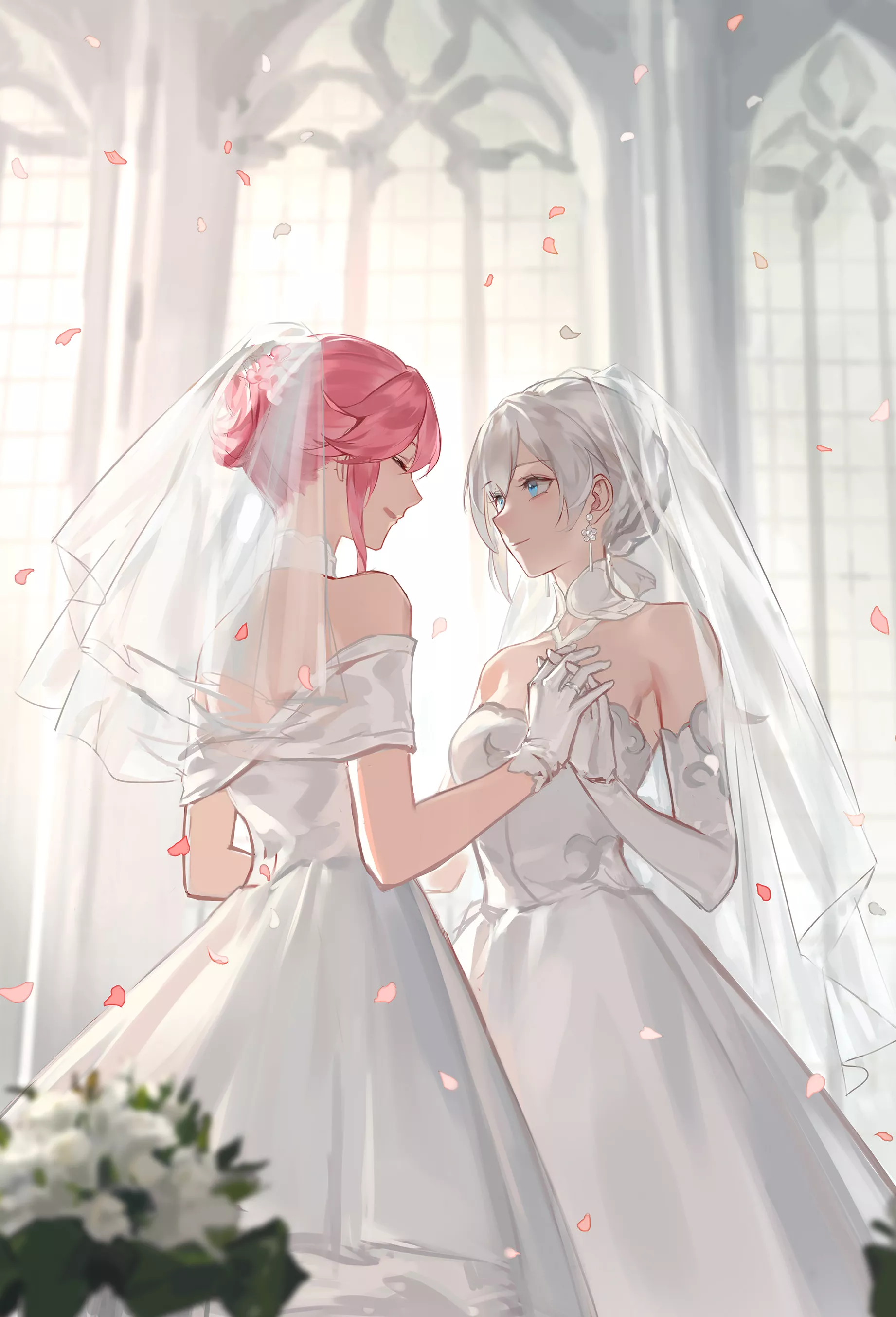 Sakura and Kallen Wedding! [Honkai Impact 3rd] posted by rhapsody1991