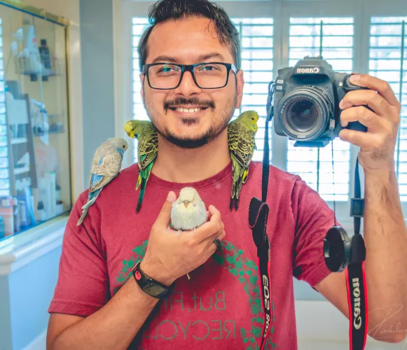 Tell me about your non-human friends or a random fact about yourself! by FrozenBr33ze