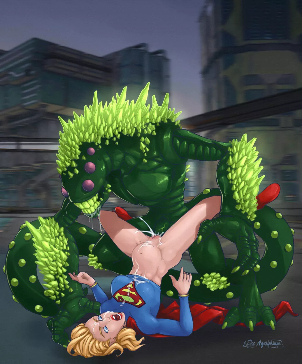 The Kryptonian's Kancer (DeeAquifolium) [DC Comics] posted by EnigmusPrime