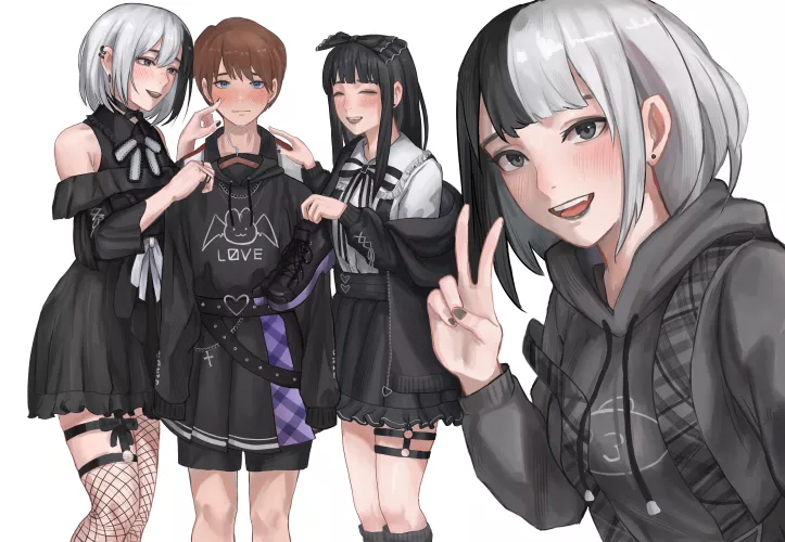 The Perfect Fit For The Perfect E-Girl (art by Shadow-Vivian) by courier5995